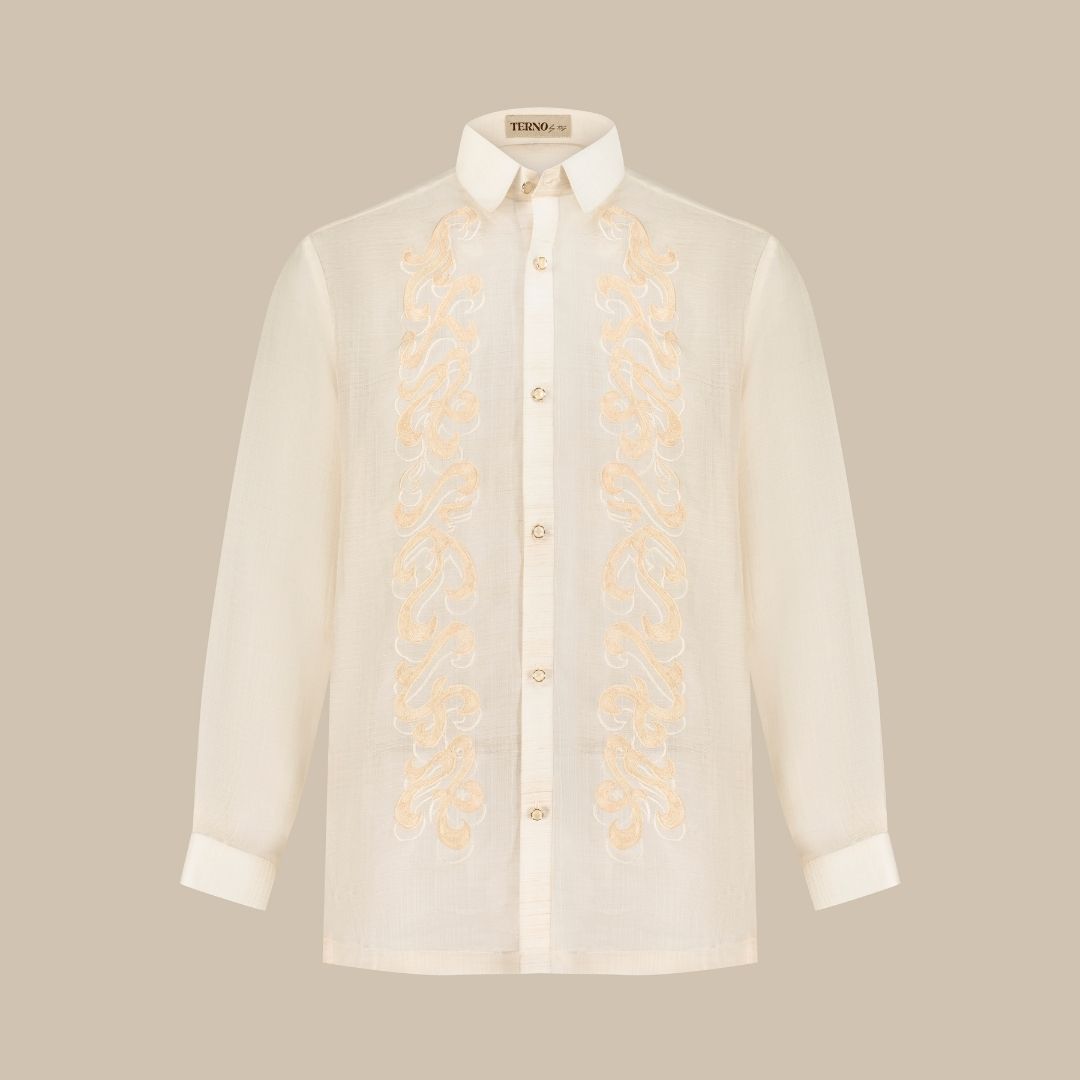 Baybayin Piña-cocoon Barong