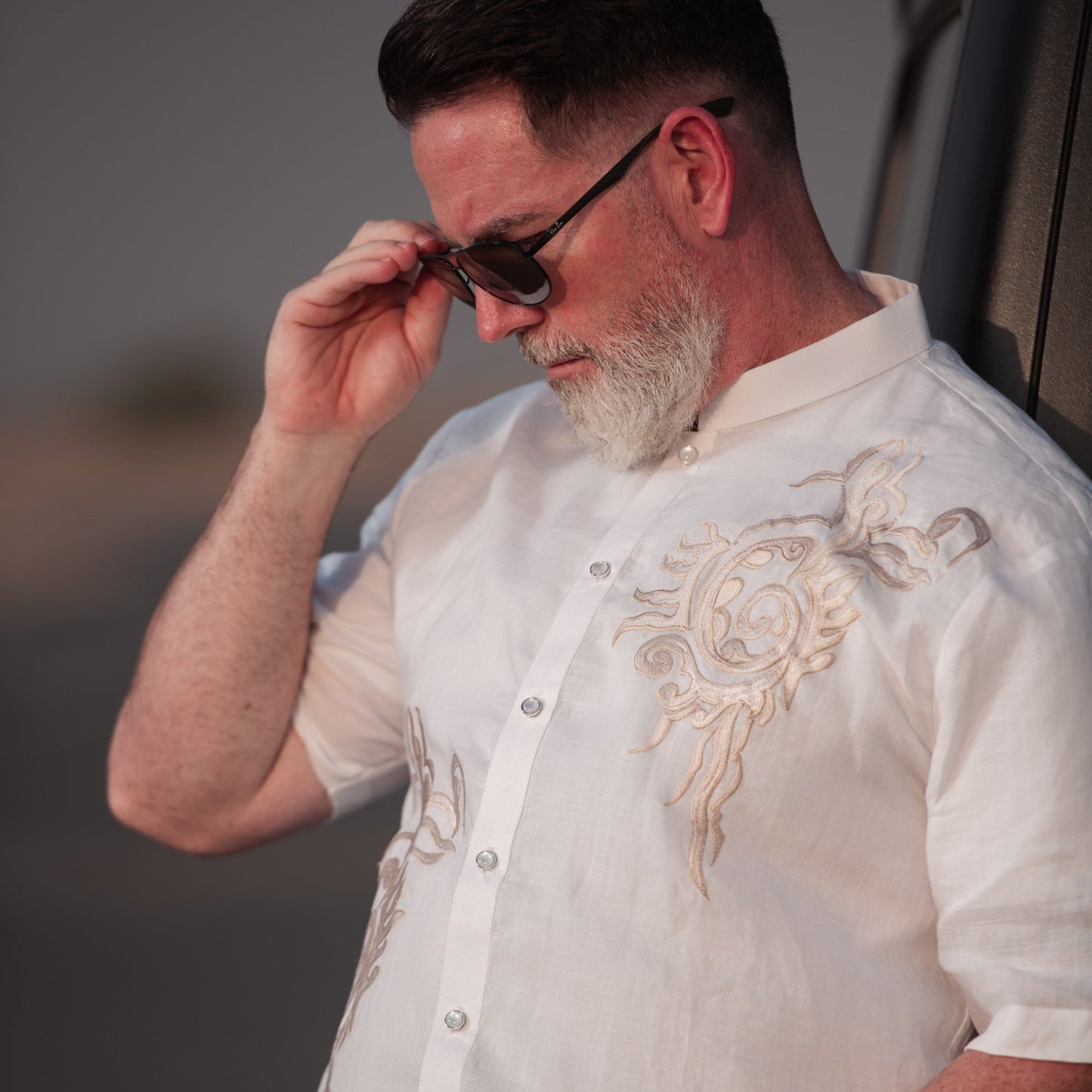Pre-loved - Alab ng Puso Barong