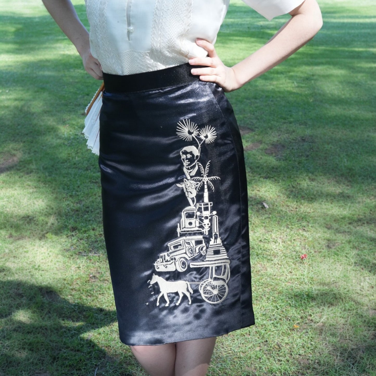 Lupang Hinirang pencil skirt