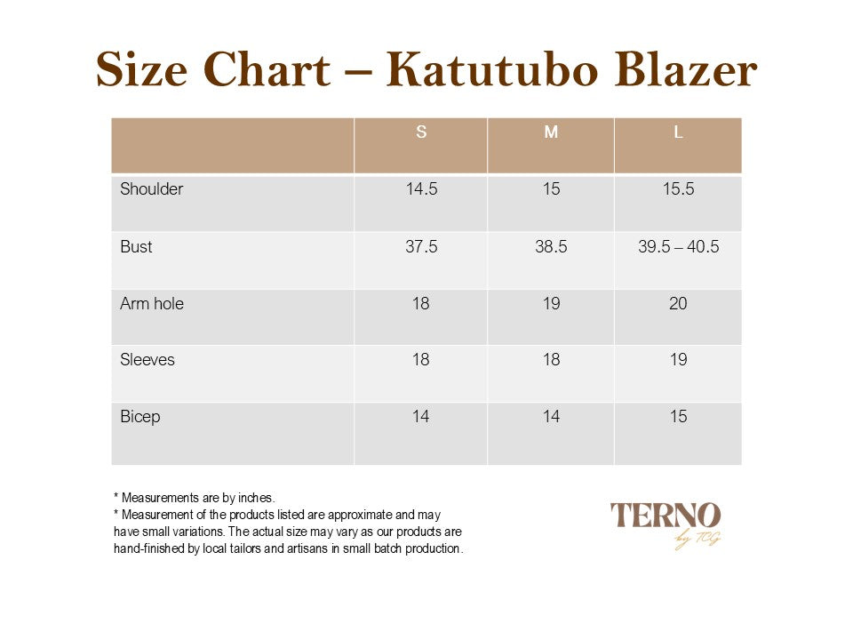 Katutubo Blazer - Gray