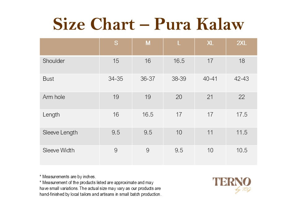 Pre-loved - Pura Kalaw TERNO
