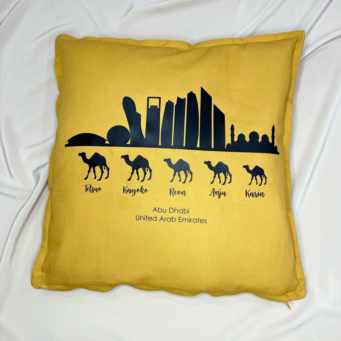 UAE Skyline Cushion Cover