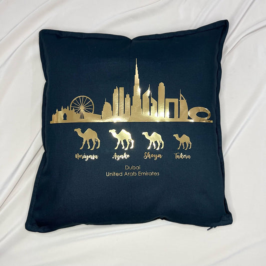 UAE Skyline Cushion Cover