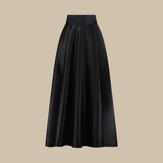 Pre-loved - Bituin Maxi Skirt Black