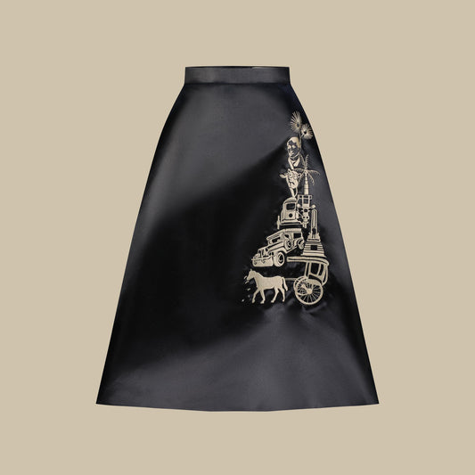 Lupang Hinirang flare skirt