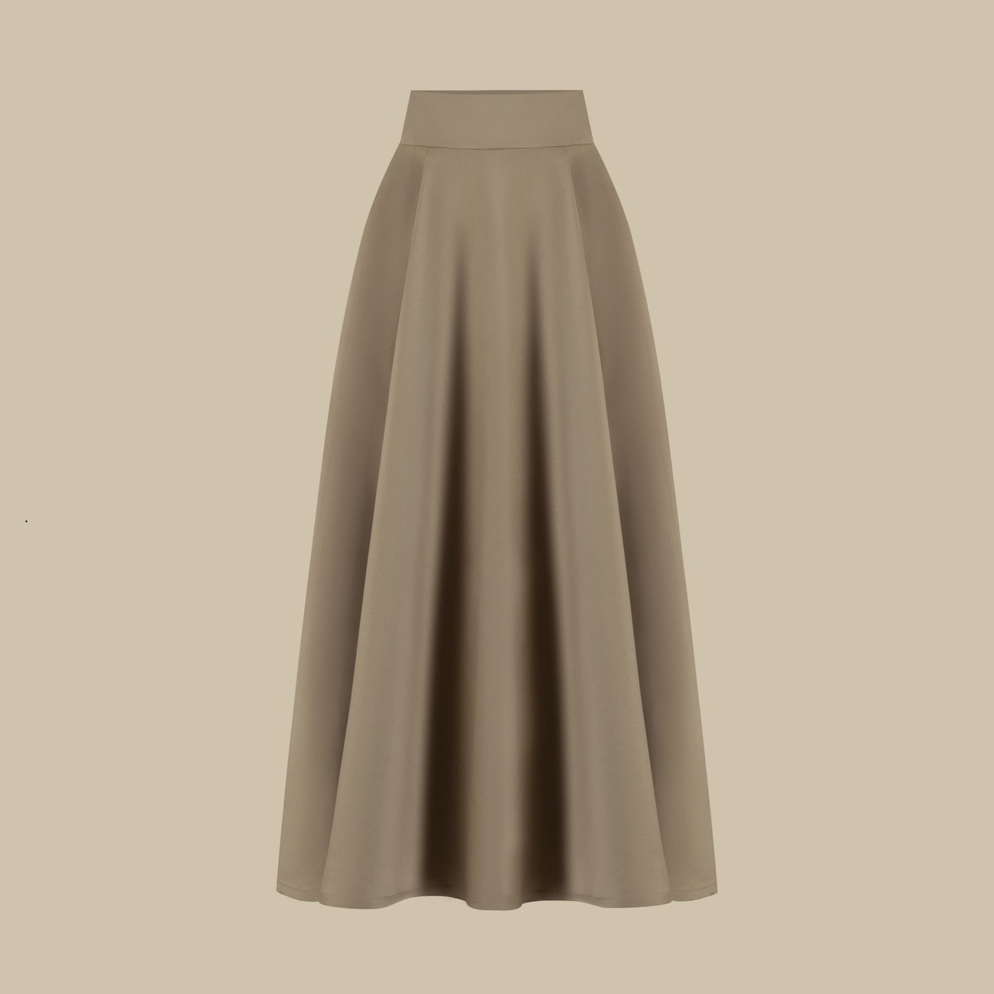 Bituin maxi skirt - Taupe