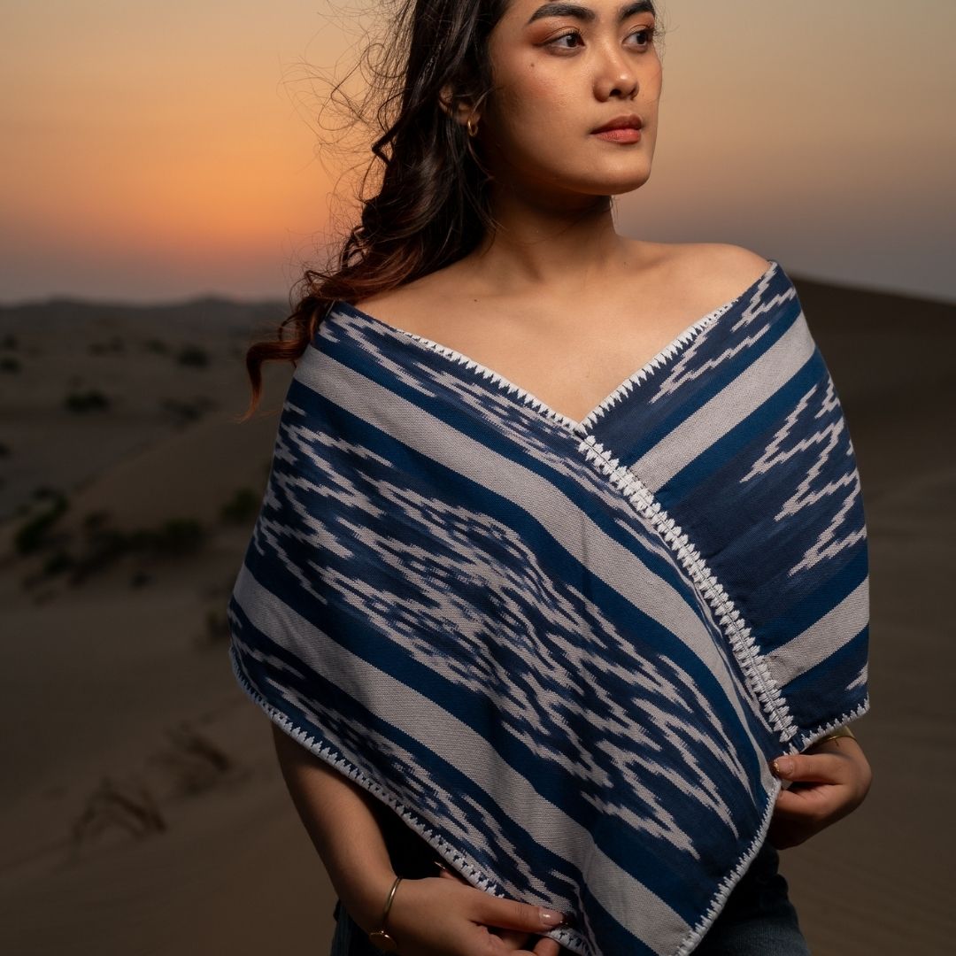 Ifugao Ikat Poncho
