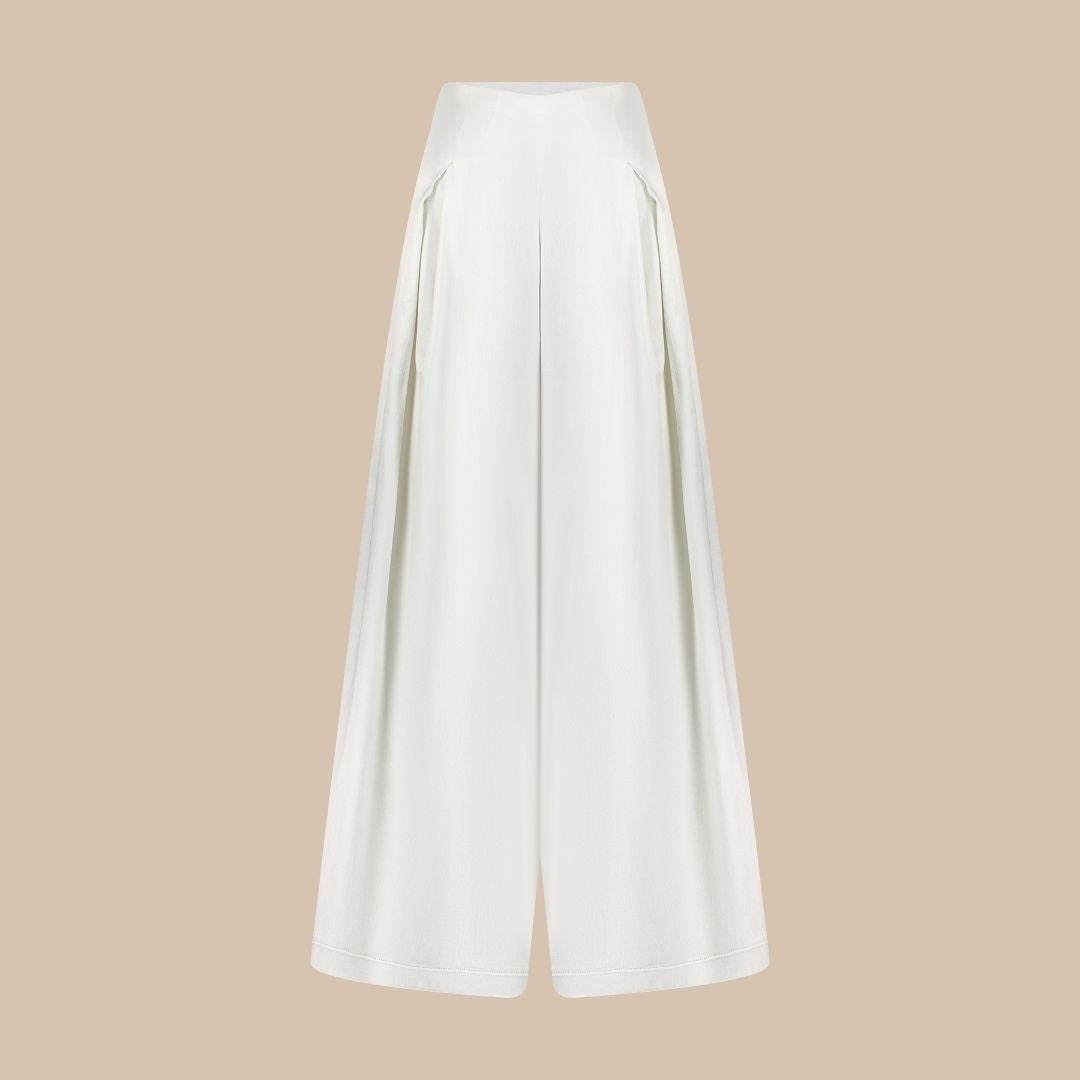 TERNO Wide leg trousers