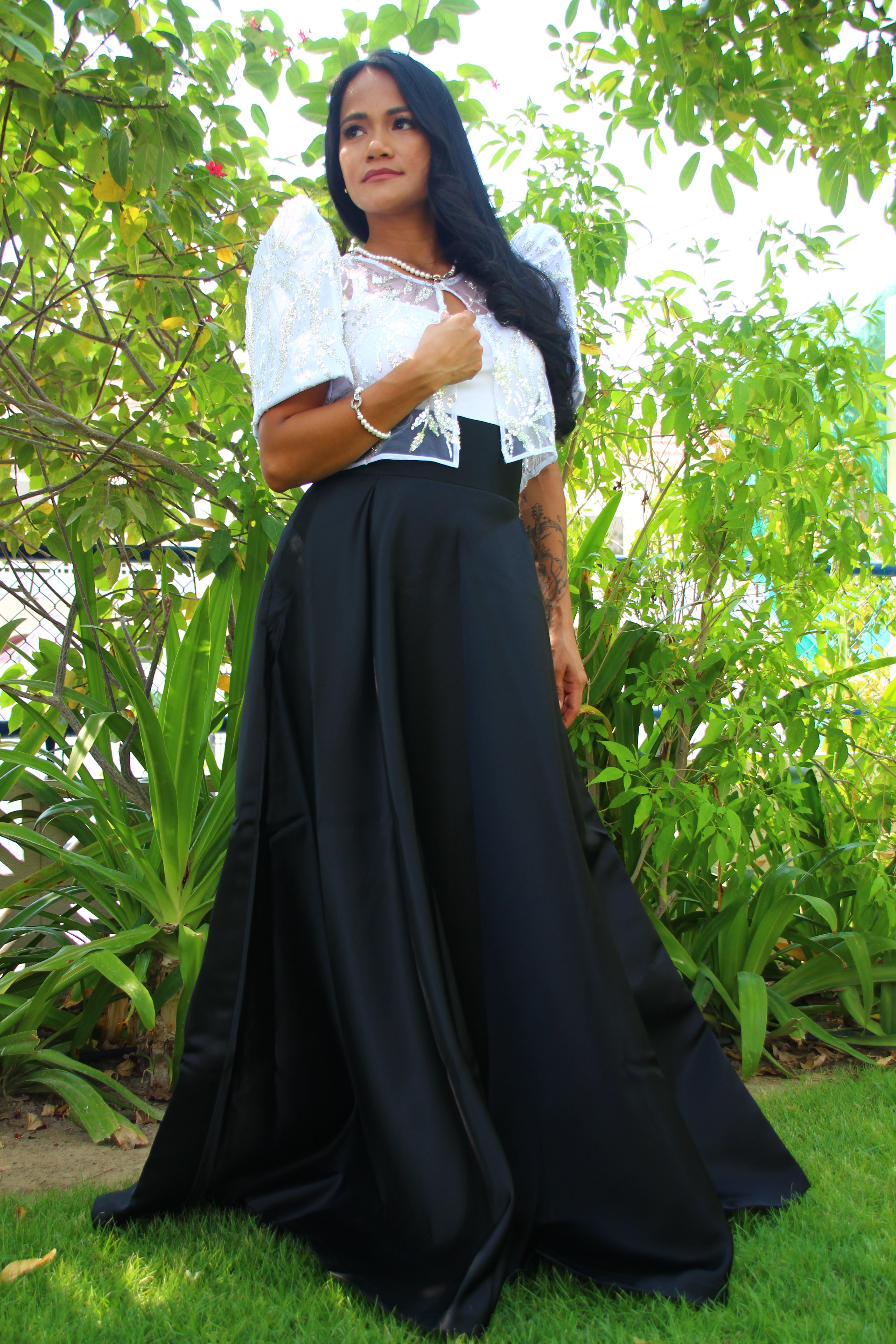 Bituin Design Bituin maxi skirt - Black – TERNOSHOP
