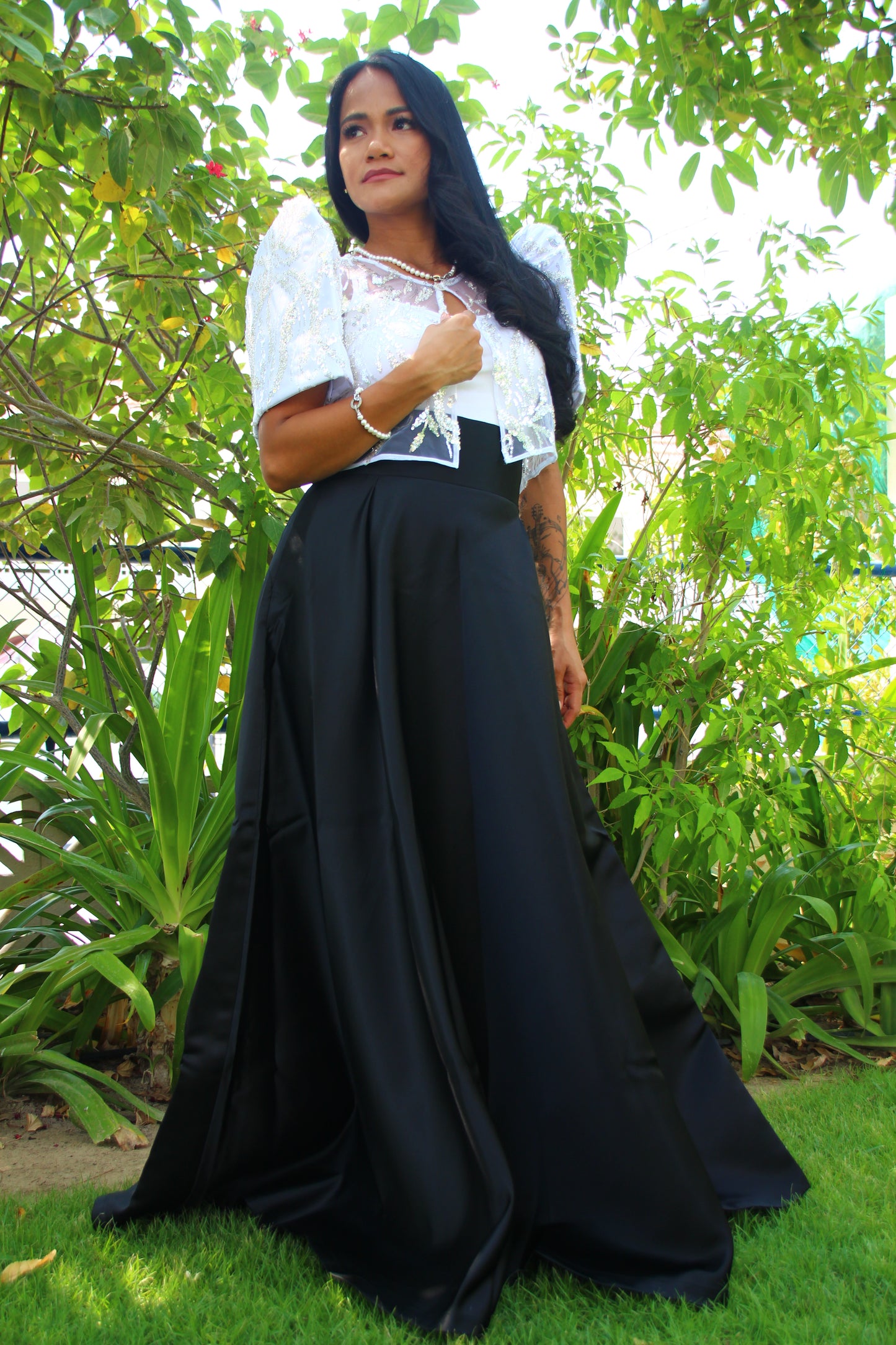 Bituin maxi skirt - Black