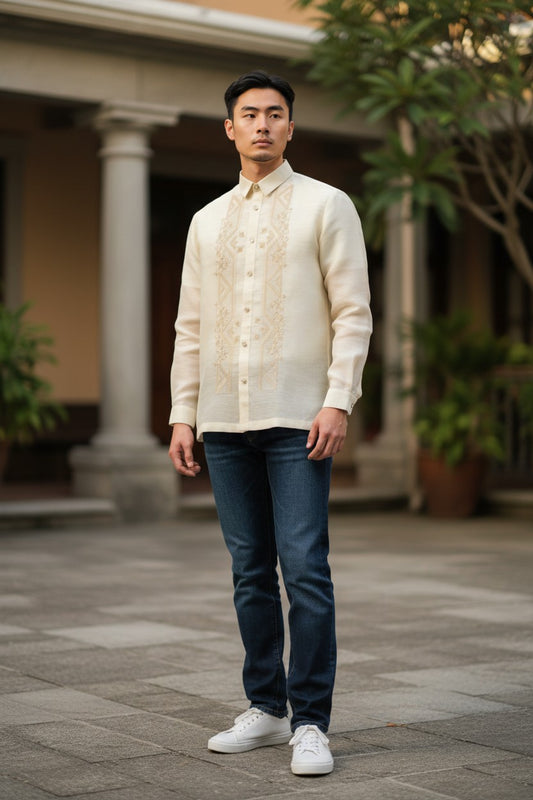 Magsaysay Piñajusilin Barong