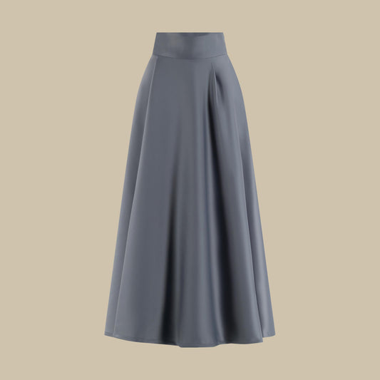 Bituin maxi skirt - Silver